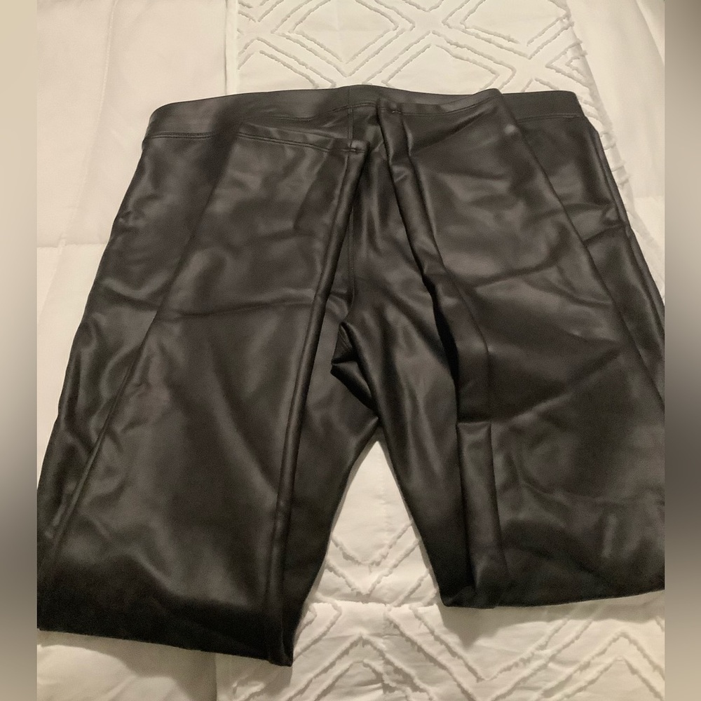 Express Faux Leather Pull on pants